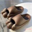 【Taroko】卡通熊爪立體厚底EVA室內拖鞋(4色可選)