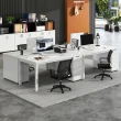 【HappyLife】暖白抽屜櫃辦公桌 100公分 Y11417(收納書桌 電腦桌 工作桌 桌子 辦公桌 櫃式書桌)