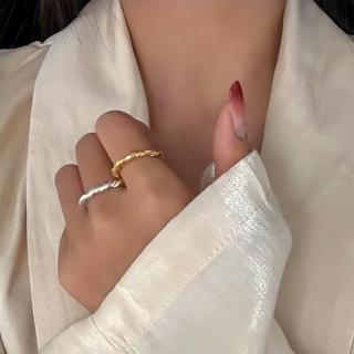 【MoonDy】包包 戒指 戒指女生 925純銀戒指 k金戒指 戒指女ins 可調節戒指 個性戒指 戒指女生韓版 情