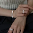 【KT DADA】手環 齒輪戒指 純銀手環 情侶手環 閨蜜手環 簡約手環 不規則手環 手鐲 個性手環 銀手環