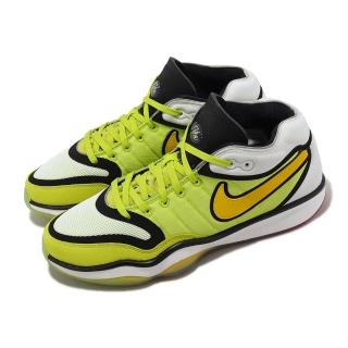 【NIKE 耐吉】籃球鞋 Air Zoom G.T. Hustle 2 EP Talaria 螢光黃 黑 男鞋 氣墊(DJ9404-300)