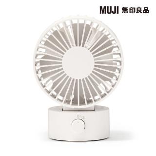 【MUJI 無印良品】USB桌上型風扇/白色 型號: MJ-UDF2WH