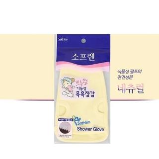 【Sofrien】SPA搓澡手套 去角質 沐浴巾 4入(韓國 按摩 洗澡刷 搓背神器 搓仙神巾)