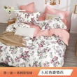【eyah】買1送1 台灣製極致純棉枕套床包組 均一價(單人加大/雙人/加大)