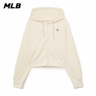 【MLB】女版拉鍊連帽外套 波士頓紅襪隊(3FTRB2034-43CRD)