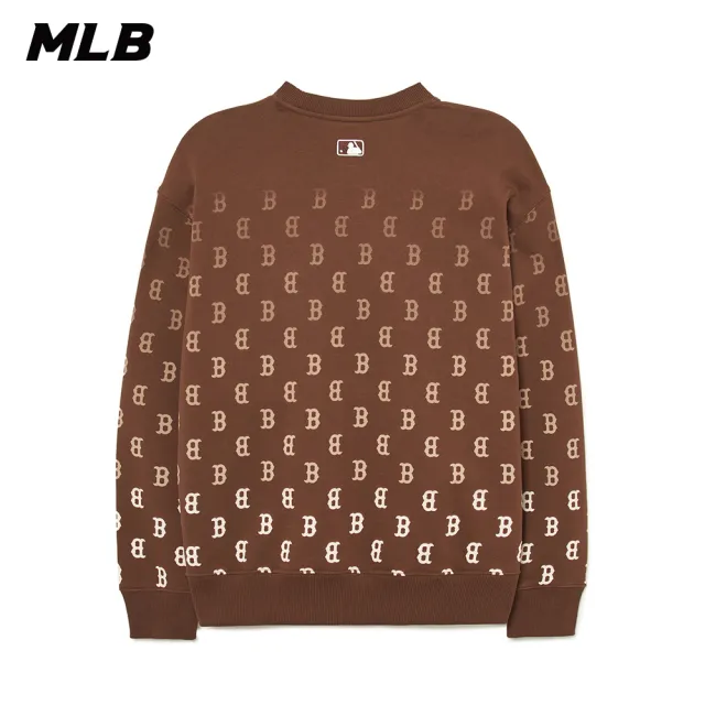 【MLB】長袖大學T MONOGRAM系列 波士頓紅襪隊(3AMTM1334-43BRD)