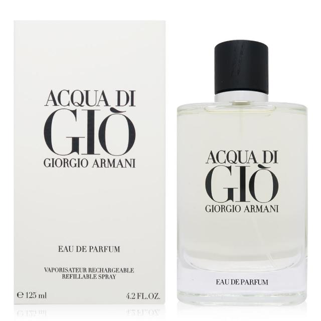 【Giorgio Armani 亞曼尼】寄情水男性淡香精 EDP 125ml(平行輸入)