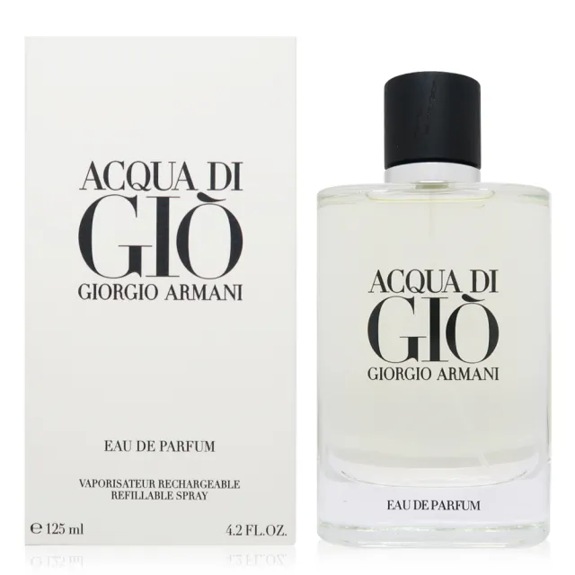 【Giorgio Armani 亞曼尼】寄情水男性淡香精 EDP 125ml(平行輸入)