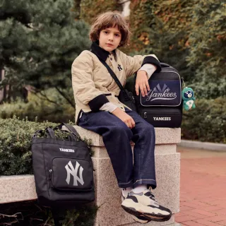 【MLB】童裝 後背包 兒童書包 紐約洋基隊(7ABK0013N-50BKS)
