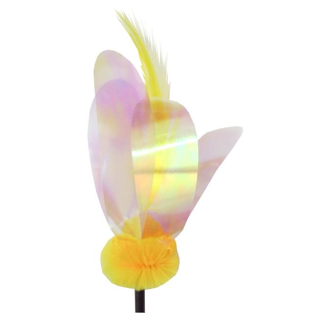 【PETO】日本製頂級羽毛逗貓棒 發聲玩具 貓咪玩具 貓玩具 寵物玩具(互動/解悶/自嗨)
