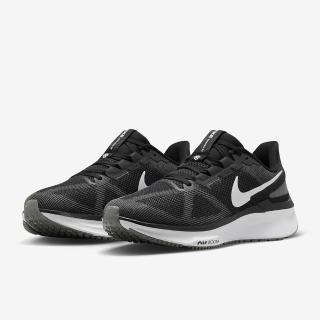 【NIKE 耐吉】慢跑鞋 運動鞋 NIKE AIR ZOOM STRUCTURE 25 男鞋 黑(DJ7883002)