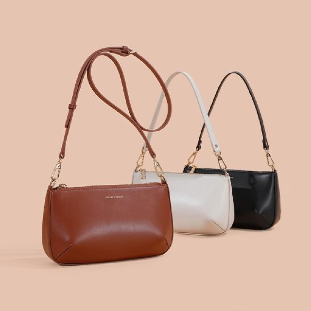 【巴黎精品】現貨+預購 側背包真皮肩背包(簡約牛皮單肩通勤女包包3色a1cm24)