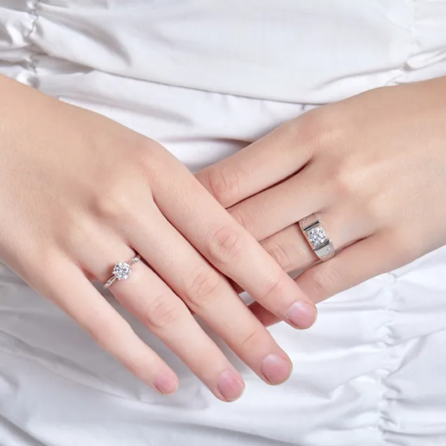 【KT DADA】對戒 戒指 指環 情侶戒指 純銀戒指 情侶對戒 韓國戒指 日本戒指 個性戒指 開口戒指 銀戒