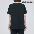 【MUJI 無印良品】女聚酯纖維透氣短袖套衫(共3色)