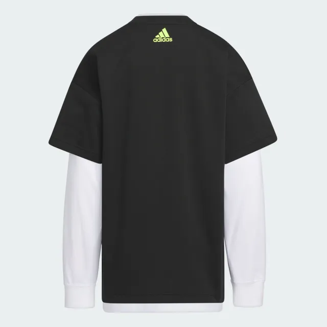 【adidas 愛迪達】兩件式運動長袖 童裝(IN6552)