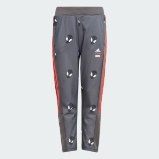 【adidas 愛迪達】MARVEL 蜘蛛人運動長褲 童裝(IB4850)