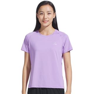【TECTOP 探拓戶外】最後出清！AJB620032女款短袖排汗T恤 沉靜紫(排汗快乾、透氣舒適、親膚柔軟)