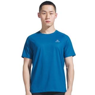 【TECTOP 探拓戶外】最後出清！AJB610031男款短袖排汗T恤 湛藍色(排汗快乾、透氣舒適、親膚柔軟)