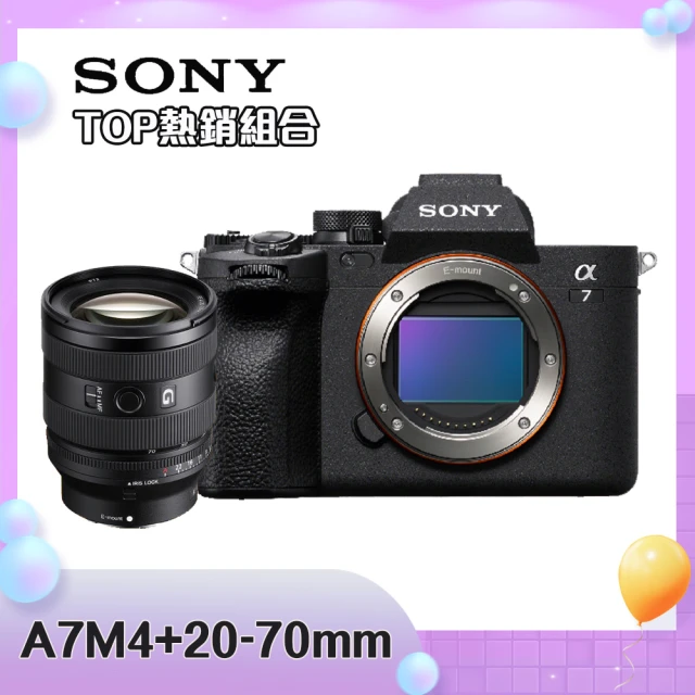 Sony 索尼☆Alpha ILCE-7M4+FE 20-7