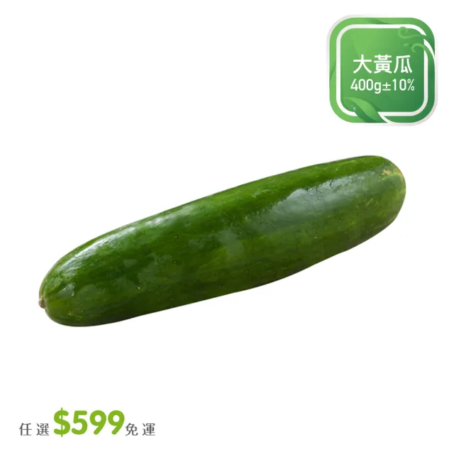 【菜霸子】任選-滿599元出貨(大黃瓜400g / 入廠商直送)