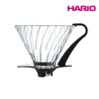 【HARIO】V60玻璃03濾杯組合(玻璃壺+濾紙100枚入)