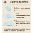 【富郁床墊】4D透氣獨立筒枕頭此款較硬 咖啡色(台灣獨家直營工廠彈簧鍍鋅鋼線72顆彈簧)