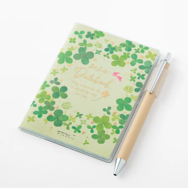 【MIDORI】Pocket Diary 2024手帳迷你(月間)