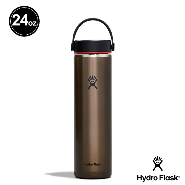 【Hydro Flask】24oz/709ml 輕量寬口提環保溫杯(保溫瓶)