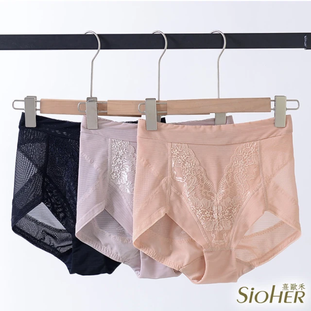 HANS 韓芯 10件組-★-桑蠶絲抑菌莫代爾中腰收腹內褲/