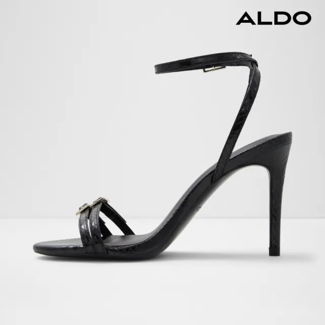 【ALDO】GRACIEE-時尚性感一字帶高跟鞋-女鞋(黑色)
