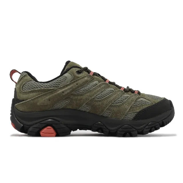 【MERRELL】登山鞋 Moab 3 GTX 女鞋 綠 黑 防水 黃金大底 越野 郊山 戶外(ML036322W)