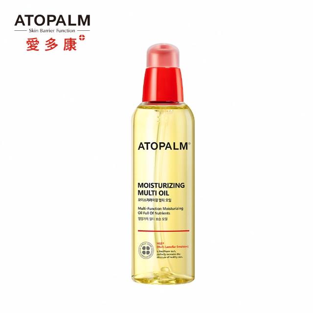 【ATOPALM 愛多康】嬰幼兒保濕潤膚油100ml(嬰兒幼兒皆可用;植物性潤膚油)