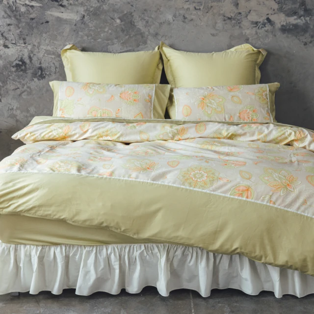 LITA 麗塔寢飾 40支精梳棉 被套床包組 光點-共5色(