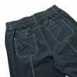 【OUWEY 歐薇】時尚簡約撞色車線造型鬆緊長褲(兩色；S-L；3232256621)