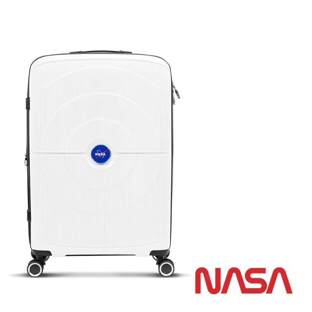 NASA SPACE 漫遊太空 科技感輕量20吋行李箱 / 登機箱 NA2000420-35(彗星白)
