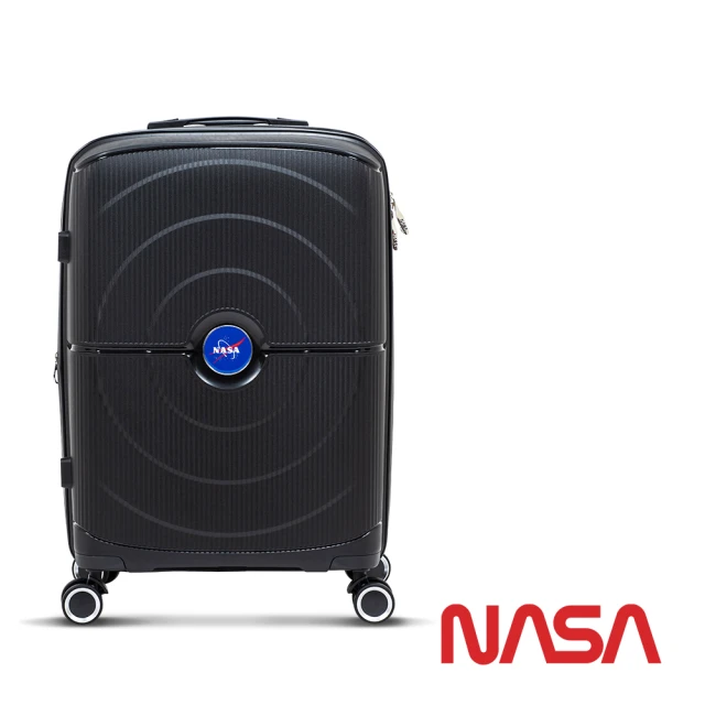 NASA SPACENASA SPACE 漫遊太空 科技感輕量20吋行李箱 / 登機箱 NA2000420-02(星際黑)