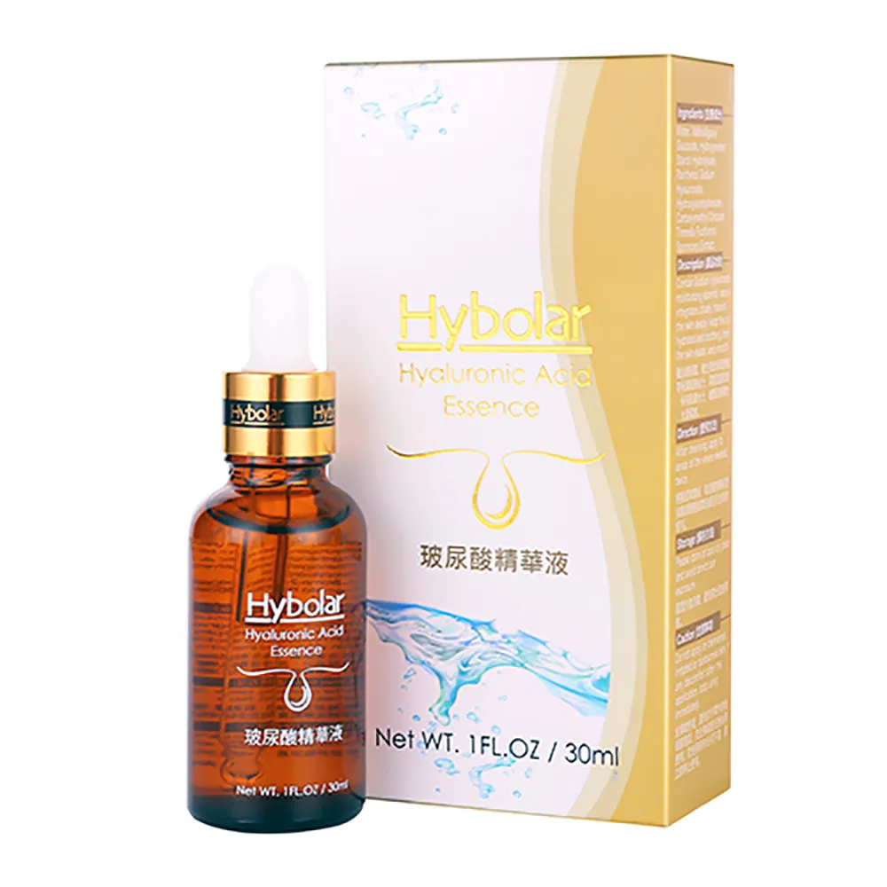 【Hybolar】玻尿酸精華液30ml(滋潤保水保濕廣分子玻尿酸淨白透亮淨透光感深層保濕敏感肌)