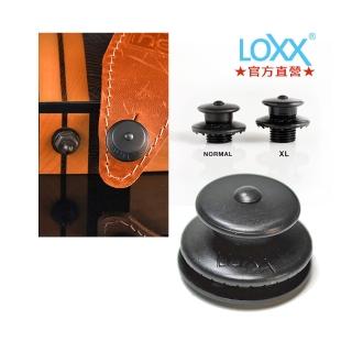 【Loxx】消光黑｜電吉他貝斯加厚款｜快速安全肩帶扣｜德國製(#安全背帶扣#德製工藝#E-XL-CHROME-BK)