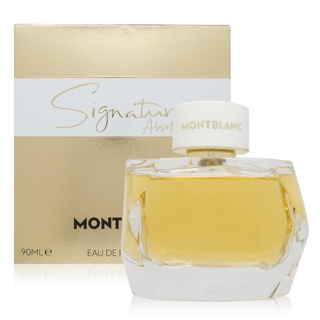 【MONTBLANC 萬寶龍】Signature Absolue 永恆之金女性淡香精 EDP 90ml(平行輸入)