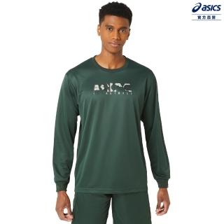 【asics 亞瑟士】長袖上衣 男女中性款 籃球 上衣(2063A330-300)