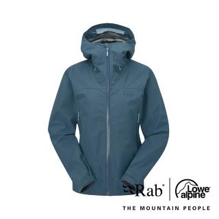 【RAB】Namche GTX Jacket W GTX防風防水連帽外套 女款 獵戶藍 #QWH78
