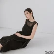 【MO-BO】簍空長板無袖外罩衫