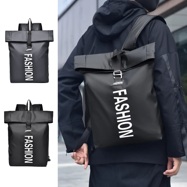 【SUNORO】商務男士雙肩包 大容量休閒戶外旅行包 防潑水後背包 電腦包