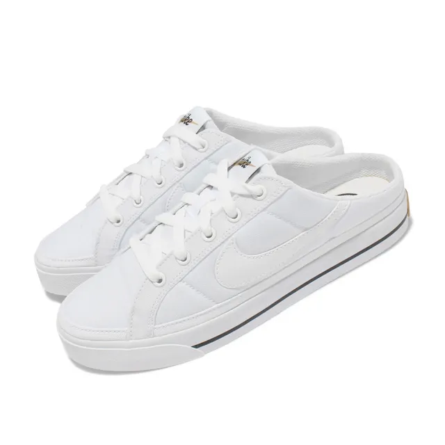 【NIKE 耐吉】休閒鞋 W Court Legacy Mule 女鞋 男鞋 半包拖鞋 穆勒鞋 單一價(DJ5058-011)