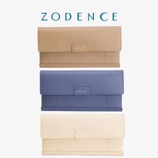 【ZODENCE 佐登司】ORIGAMI進口真皮簡式長夾(多色)
