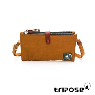 【tripose】MIN兩用皮夾包(稻禾駝)