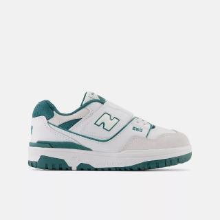 【NEW BALANCE】NB 運動鞋 童鞋 中童 兒童 白綠 PHB550TA-M楦