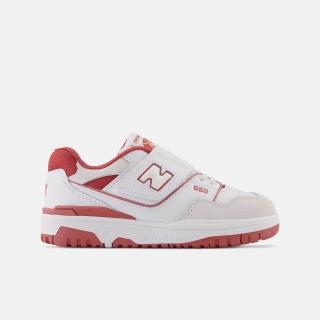 【NEW BALANCE】NB 運動鞋 童鞋 中童 兒童 白紅 PHB550TF-M楦