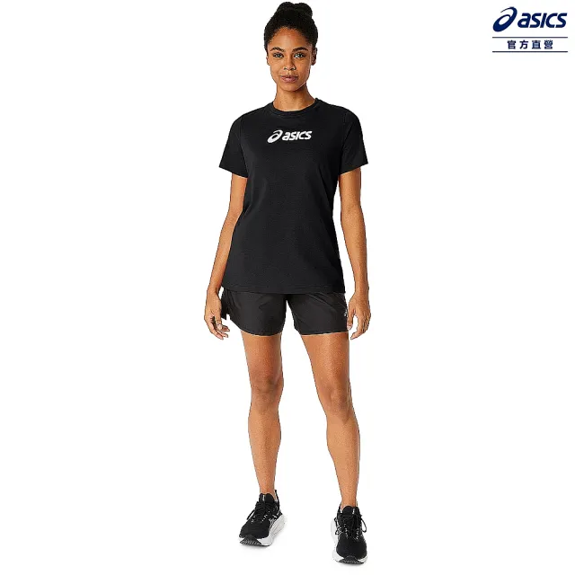 【asics 亞瑟士】TRAINING女 短袖上衣 女款  訓練上衣(2032C748-001)