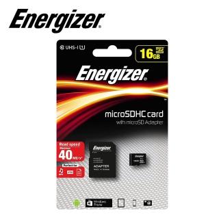 【Energizer 勁量】16GB microSDHC UHS-I-戰鬥款 記憶卡